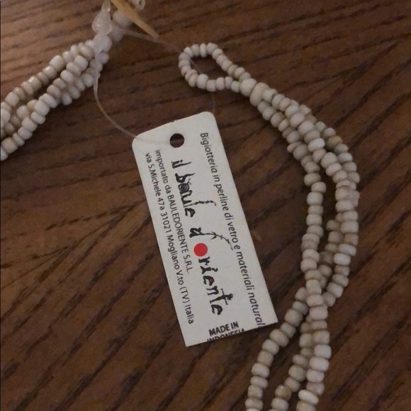 Italian Beaded Lariat Necklace - Made in Italy 🇮🇹 - Picture 3 of 3